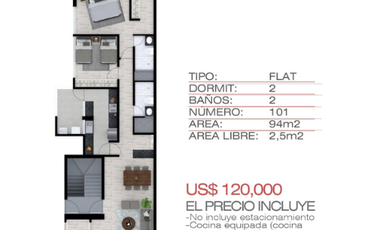 PRE VENTA DEPARTAMENTO, URB. QUINTA TRISTAN, JOSE LUIS BUSTAMANTE Y RIVERO