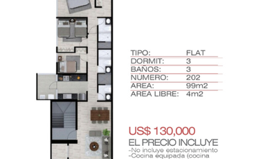 PRE VENTA DEPARTAMENTO, URB. QUINTA TRISTAN, JOSE LUIS BUSTAMANTE Y RIVERO