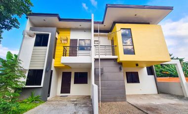 READY TO MOVE-in Property for sale 4- bedroom townhouse in Rose Townhomes Minglanilla Cebu