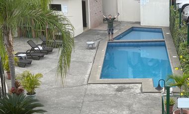 Via a La Costa, Renta Lindo Departamento 2 Dorm Semi - Amoblado