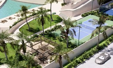 Condominio de lujo con vistas al mar y la marina, en Puerto Cancún.