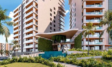 Condominio de lujo con vistas al mar y la marina, en Puerto Cancún.