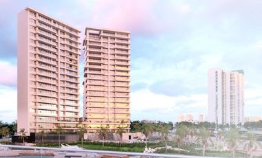 Condominio de lujo con vistas al mar y la marina, en Puerto Cancún.