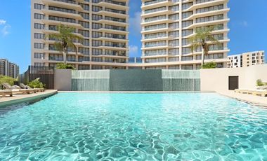 Condominio de lujo con vistas al mar y la marina, en Puerto Cancún.