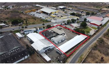 Bodegas de venta en la vía Manta-Montecristi