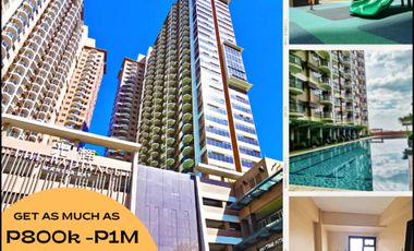 1 BR UNIT FOR SALE IN PASAY CITY MANILA WITH AS MUCH P800K-P1M DISCOUNT