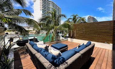 Propiedad disponible, Canal Homes Puerto Cancún, Quintana Roo.