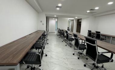 OFICINA en RENTA AMUEBLADA con TERRAZA en WTC, Nápoles CDMX