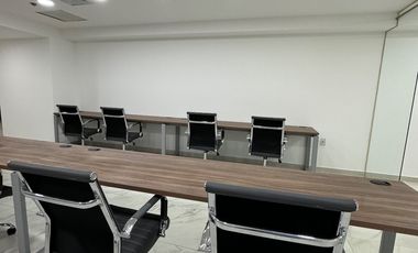OFICINA en RENTA AMUEBLADA con TERRAZA en WTC, Nápoles CDMX
