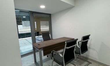 OFICINA en RENTA AMUEBLADA con TERRAZA en WTC, Nápoles CDMX