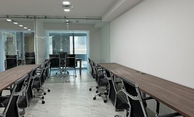 OFICINA en RENTA AMUEBLADA con TERRAZA en WTC, Nápoles CDMX