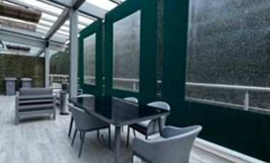 OFICINA en RENTA AMUEBLADA con TERRAZA en WTC, Nápoles CDMX