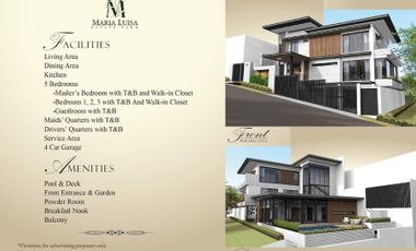 Modern House with Swimming Pool for Sale in Maria Luisa Cebu City