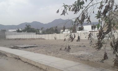 Venta de lotes de terreno 450m2 en Urb Sol de la Molina