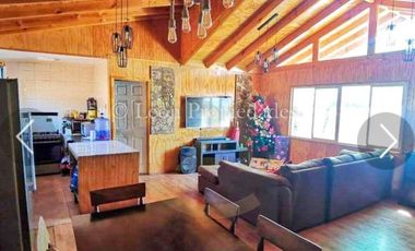 León Propiedades vende parcela con 2 casas ,en sector las achiras, Curacaví