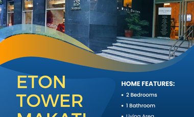 2BR Eton Tower Makati Condo For Sale Makati City