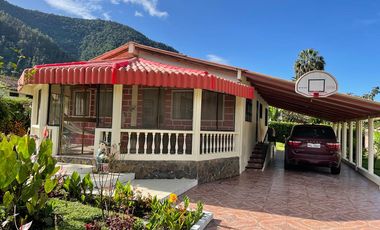 En venta casa amoblada en Pallatanga de 3 dormitorios amoblada