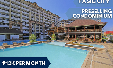 12k monthly - Preselling 2 Bedrooms in Bali Oasis Condominium Pasig near Ateneo LRT SM Marikina