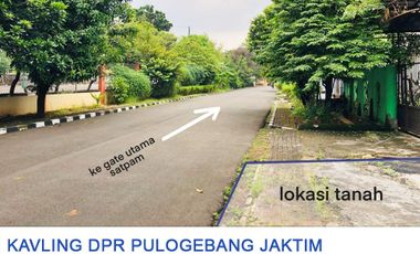Dijual Tanah Kavling DPR MURAH BU Harga NJOP Di Pulogebang Jakarta Timur