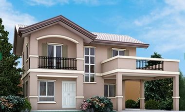 Preselling 5- bedroom single house and lot for sale in Camella Bogo Cebu