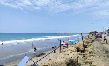 terreno de venta frente al mar en Crucita