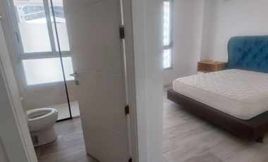 Puerto Santana, Se renta lindo departamento 2 dormitorios con balcon full amoblado