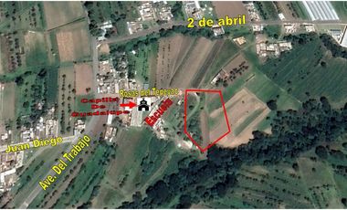 SE VENDE TERRENO CON CONSTRUCCIONES