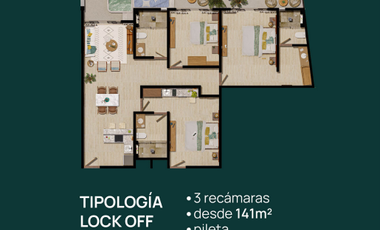 LOFT LOCK OFF PLUS EN TULUM