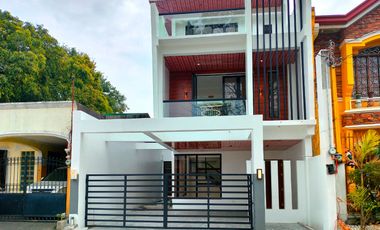 Brand New 3-Storey House For Sale  in BF Homes, Las Pinas: House