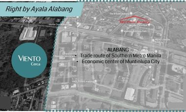 Prime Pre-Selling Studio Unit in Alabang for Sale
