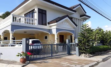 Fully Furnished 4-Bedroom Single Detached Nice Location Along Brgy. Road at Corona Del Mar Pooc Talisay City, Cebu