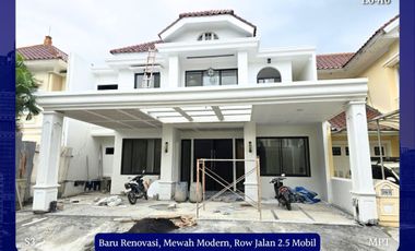 GRESS BARU, Rumah Pakuwon City 2 Lantai Mewah Modern Full Renovasi SHM