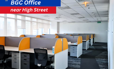 BGC Office For Lease 1.4K sqm near High Street, Bonifacio Global City