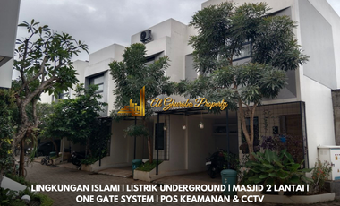 Rumah Syariah Townhouse Muslim Cinangka Siap Huni 800 Juta-an LIstrik Underground