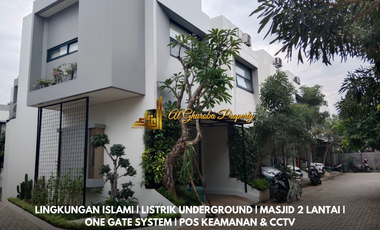 Rumah Syariah Townhouse Muslim Cinangka Siap Huni 800 Juta-an LIstrik Underground