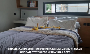 Rumah Syariah Townhouse Muslim Cinangka Siap Huni 800 Juta-an LIstrik Underground