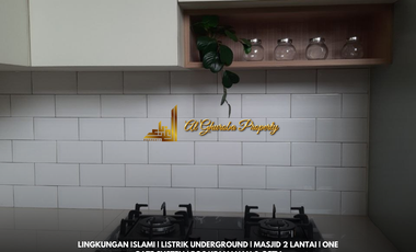 Rumah Syariah Townhouse Muslim Cinangka Siap Huni 800 Juta-an LIstrik Underground