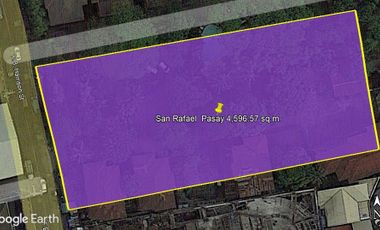 FB HARRISON SAN RAFAEL PASAY CITY COMMERCIAL INDUSTRIAL LOT @ 4,596 SQM