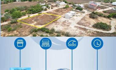 TERRENOA LA VENTA EN LA BARRA PRIMERA SERCANIA A PLAYA