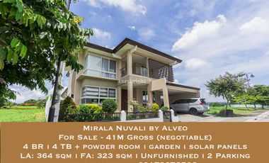 **strictly for buyer only**  Mirala Nuvali by Alveo 4br house and lot for sale