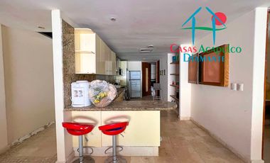 Oportunidad por Otis. Departamento de playa con vista frontal al mar