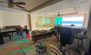 Oportunidad por Otis. Departamento de playa con vista frontal al mar