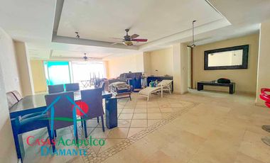 Oportunidad por Otis. Departamento de playa con vista frontal al mar