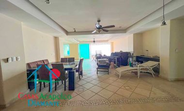 Oportunidad por Otis. Departamento de playa con vista frontal al mar