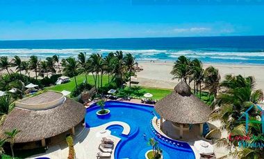 Oportunidad por Otis. Departamento de playa con vista frontal al mar