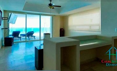 Oportunidad por Otis. Departamento de playa con vista frontal al mar