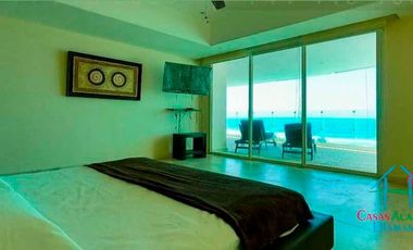Oportunidad por Otis. Departamento de playa con vista frontal al mar