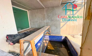 Oportunidad por Otis. Departamento de playa con vista frontal al mar