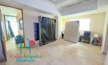 Oportunidad por Otis. Departamento de playa con vista frontal al mar