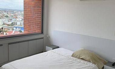 Departamento en venta primera línea al Mar, sector playa Murciélago, Cerca al Mall del Pacífico  Manta Ecuador
